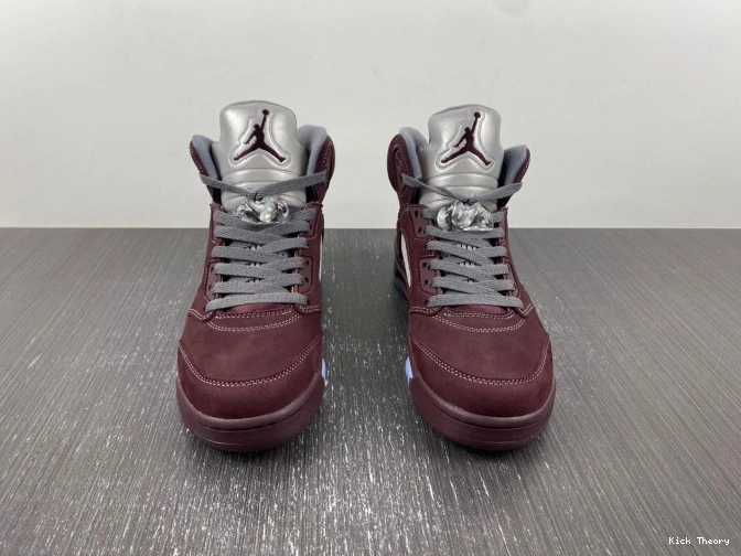 Kick Theory Jordan 5 Air Burgundy DZ4131-600 0807